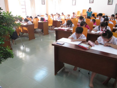 Trường TH Hiệp Thành tổ chức hội thi vẽ tranh