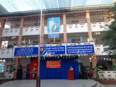 Lễ kết nạp đội viên mới năm học 2015-2016