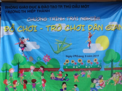 Kỹ năng sống lồng ghép trò chơi dân gian vào giáo dục trẻ tiểu học ở trường tiểu học Hiệp Thành