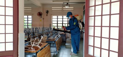Phun thuốc phòng, chống dịch covid-19