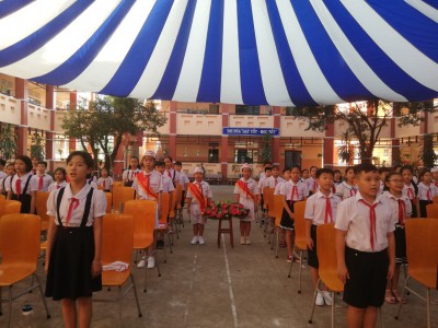 Đại hội liên đội trường tiểu học Hiệp Thành năm học 2020-2021
