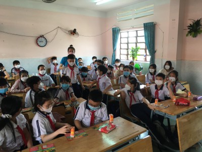 Liên Đội TH Hiệp Thành tổ chức chương trình Điện ảnh trong mắt trẻ thơ