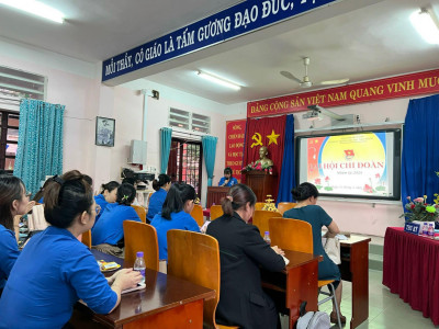 Trường tiểu học Hiệp Thành tổ chức thành công đại hội  chi đoàn