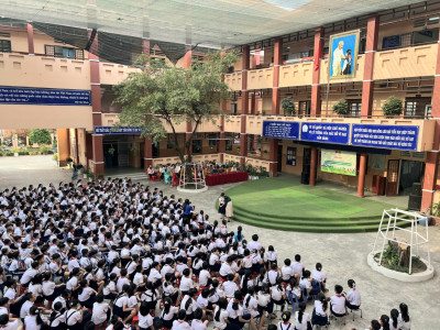 Trường tiểu học Hiệp Thành tổ chức diễn đàn " Điều em muốn nói"