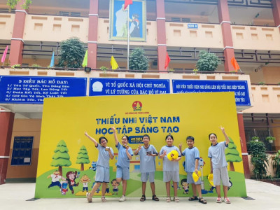 Trường tiểu học Hiệp Thành tổ chức sân chơi học tập sáng tạo