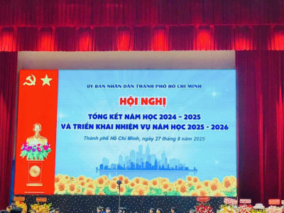 Trường tiểu học Hiệp Thành tham gia hội nghị tổng kết năm học 2024-2025 và triển khai nhiệm vụ năm học 2025-2026