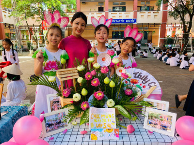 Sôi nổi các hoạt động chào mừng ngày nhà giáo Việt Nam tại trường tiểu học Hiệp Thành