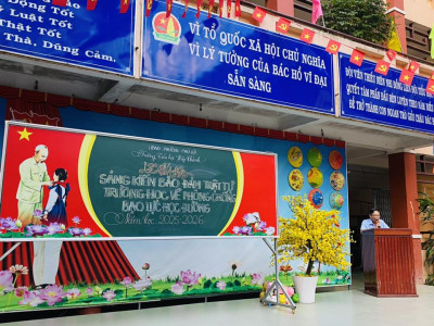 Trường tiểu học Hiệp Thành phát động và tổ chức Cuộc thi “Sáng kiến bảo đảm trật tự trường học về phòng, chống bạo lực học đường” lần thứ III năm 2026