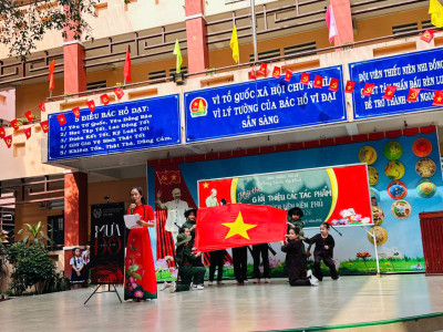 Trường tiểu học Hiệp Thành : “Lan tỏa văn hóa đọc qua Hội thi giới thiệu các tác phẩm về chiến dịch Điện Biên Phủ”