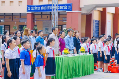 Lễ tổng kết năm học 2025-2026 đầy ý nghĩa tại trường tiểu học Hiệp Thành