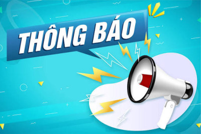 Thông báo giải quyết hồ sơ học sinh chuyển trường