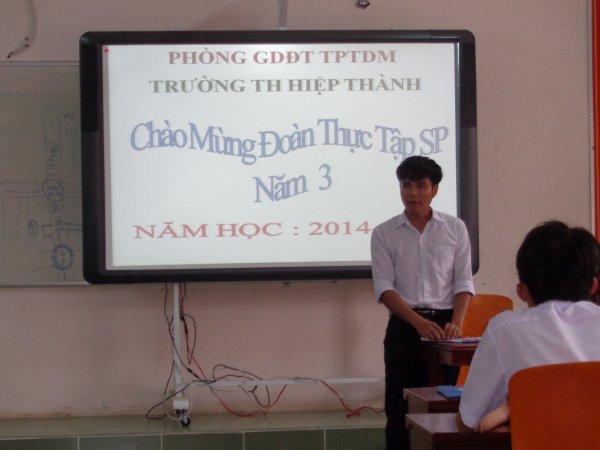 phát biểu của bạn nhóm trưởng nhóm giáo sinh TTSP