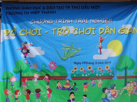 Kỹ năng sống lồng ghép trò chơi dân gian vào giáo dục trẻ tiểu học ở trường tiểu học Hiệp Thành