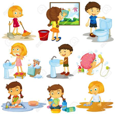 Mẹo hay khuyến khích con làm việc nhà