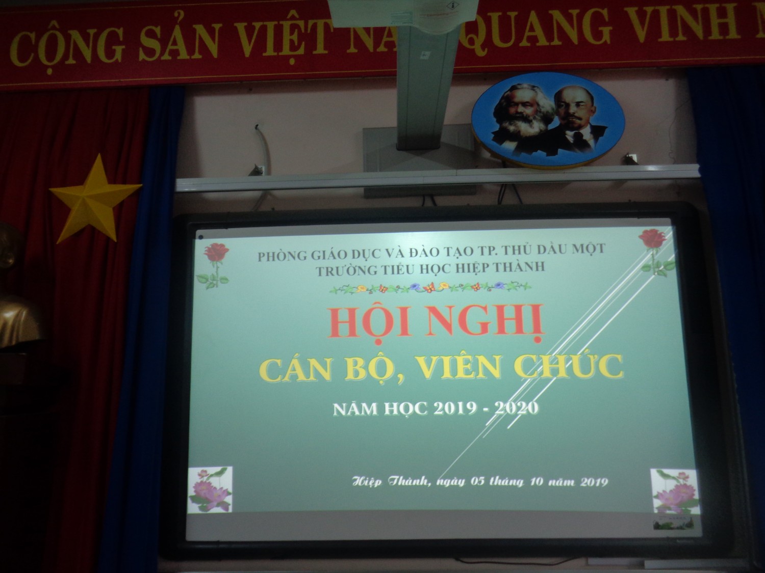Hội nghị Cán bộ - công chức - viên chức trường Tiểu học Hiệp Thành