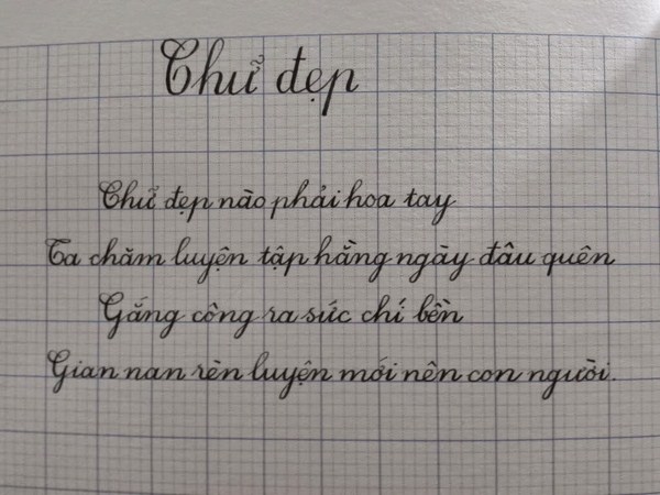 Quy tắc dạy con viết chữ đẹp theo chuẩn