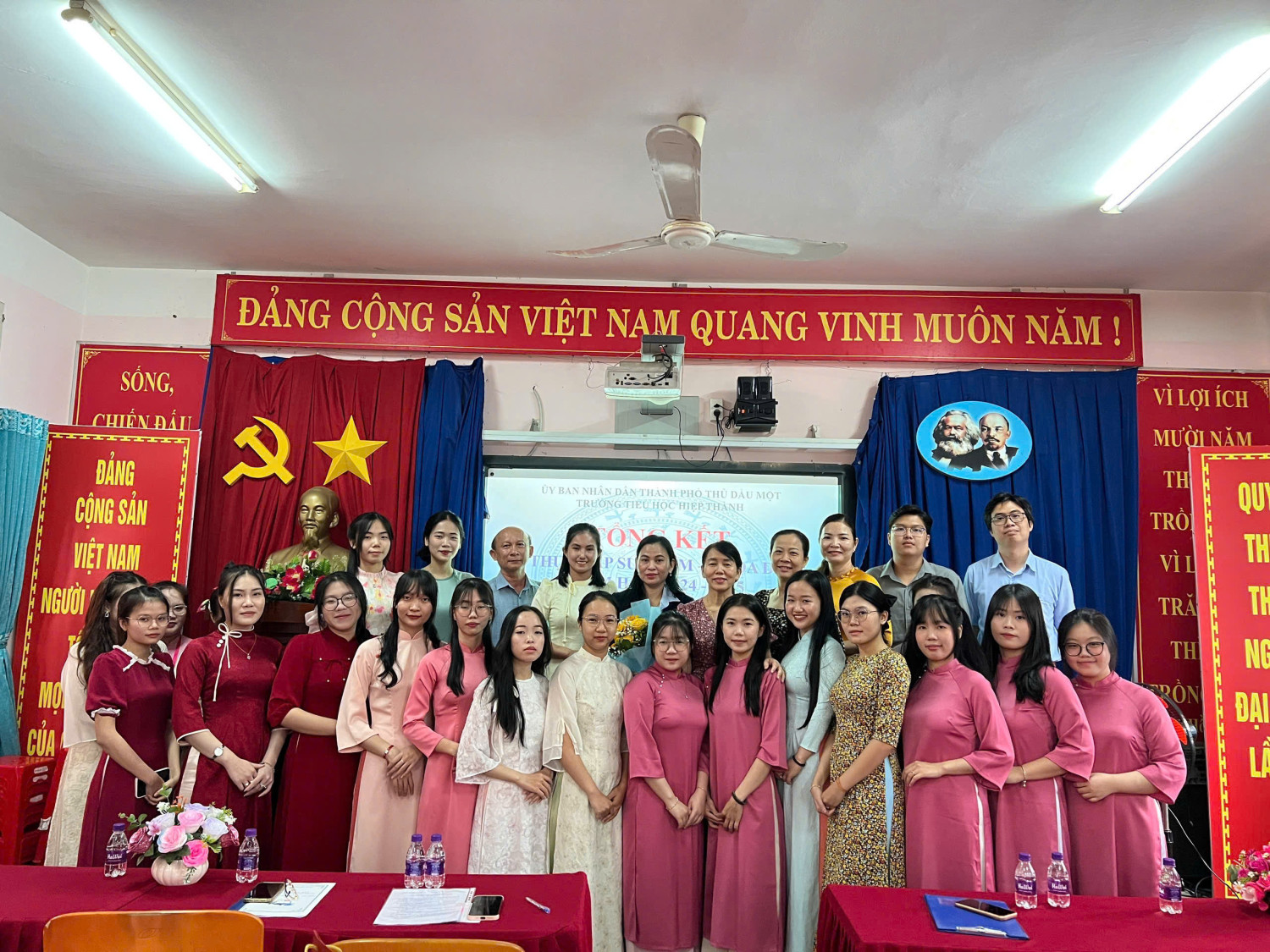 Trường tiểu học Hiệp Thành tổng kết thực tập sư phạm