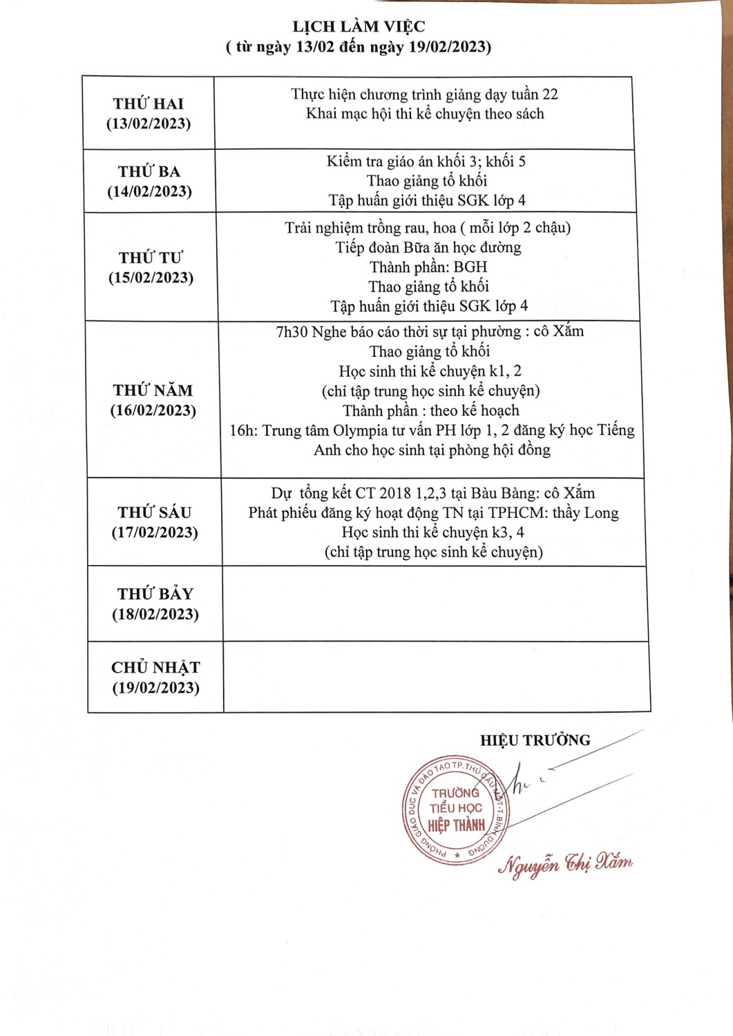 Lịch Tuần